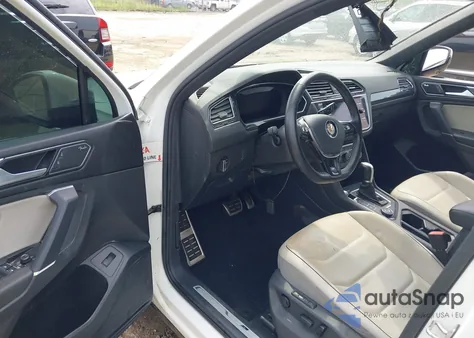 2018 Volkswagen Tiguan 2.0T Sel Premium from USA, damaged, VIN 3VV4B7AX3JM133075